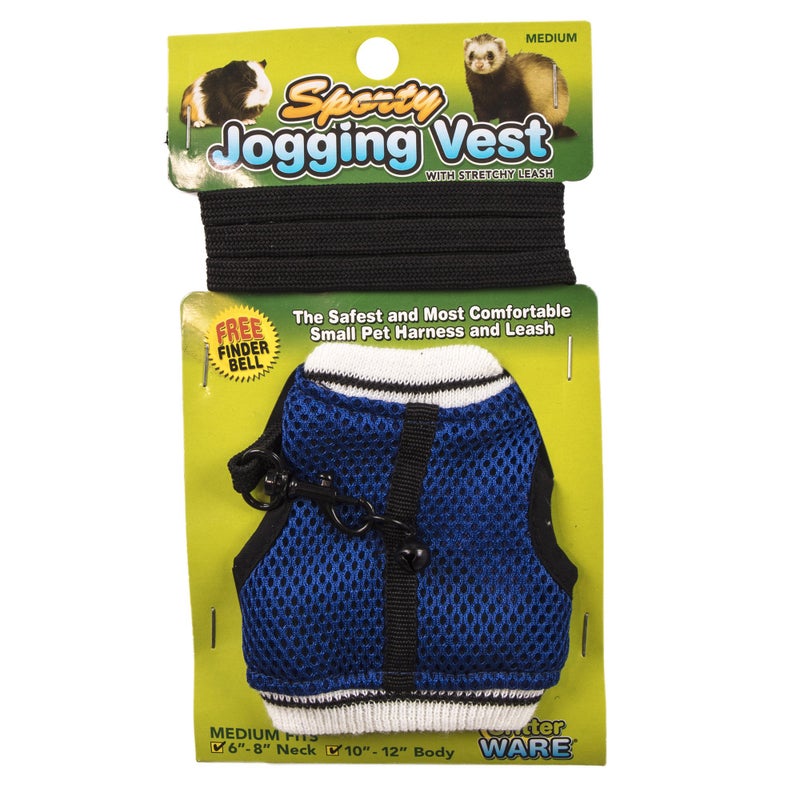 Ware Manufacturing Nylon Walk-N-Vest Pet Harness and Leash for Small Pets, Medium - Colors May Vary - Image 4